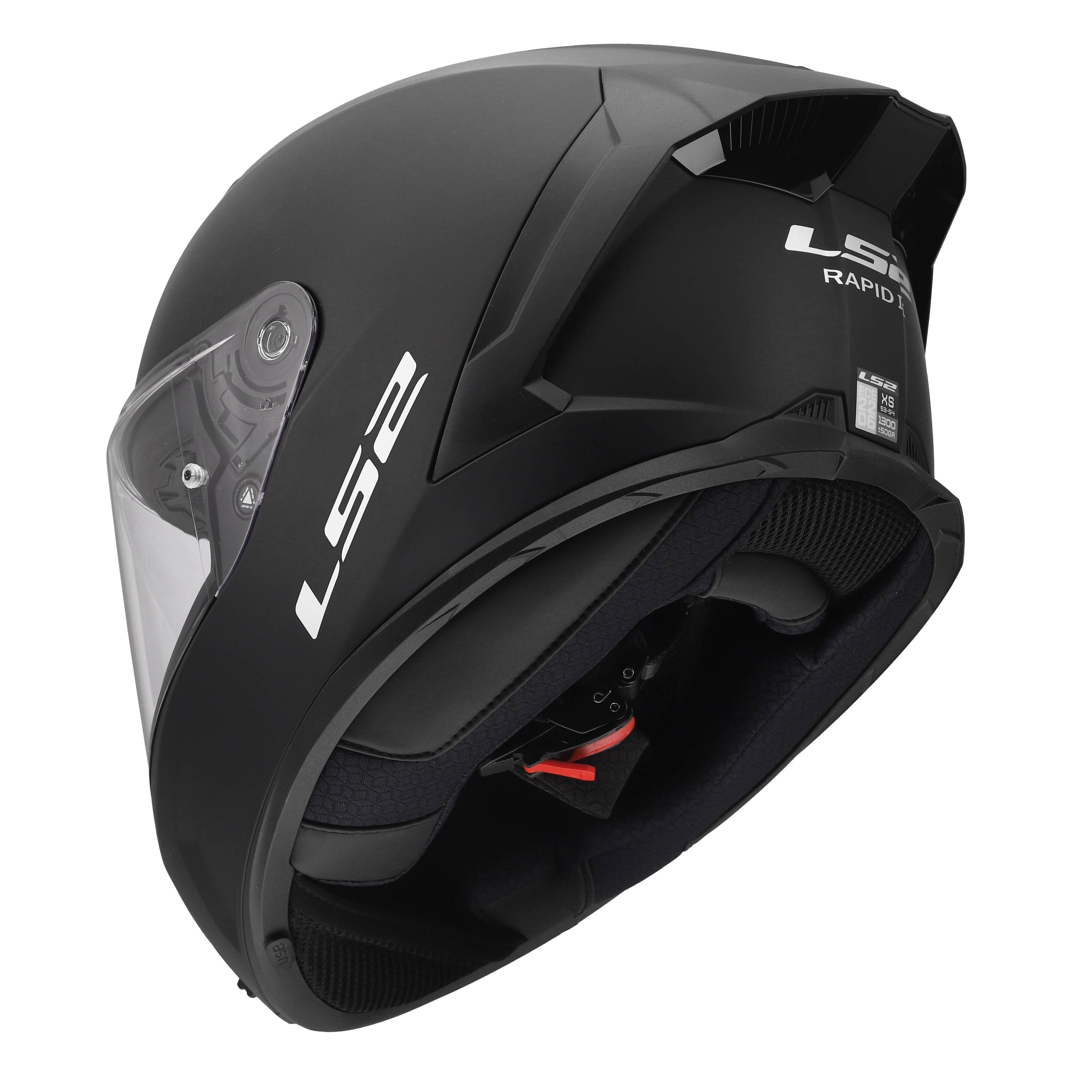 LS2 FF820 RAPID III SOLID MATT BLACK 168200011 (12)
